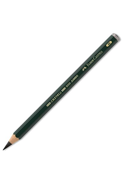 Faber Castell قلم رصاص فابر كاستل 9000 متدرج 4b جامبو 5160119304 (علبة 6 قطع)