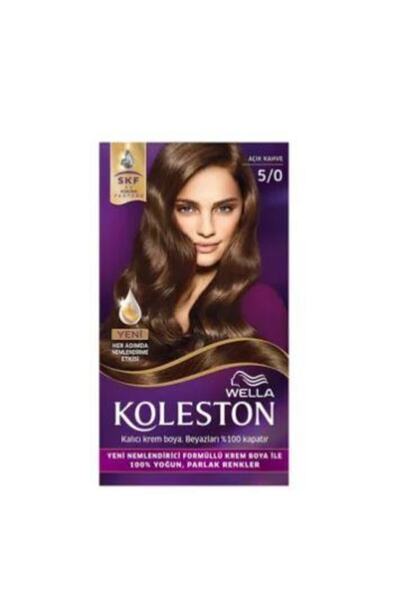 Wella Koleston Kit 5/0 Açık Kahve Saç Boyası