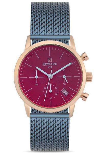Reward Colorful Glass Straw Cord Sports Stylish Women's Wristwatch