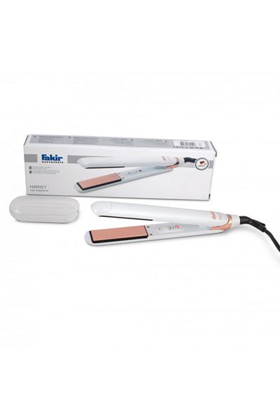 Fakir White Rosie Harvey Hair Straightener Chrome