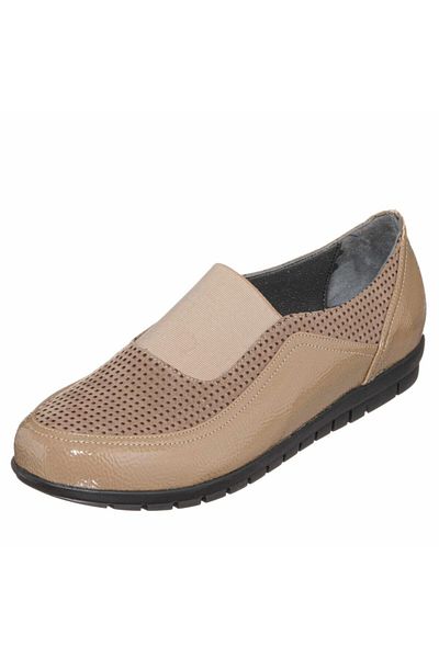 İriadam Drl7019 Mink 4 Seasons حذاء نسائي كاجوال مريح ذو قالب عريض مقاس كبير