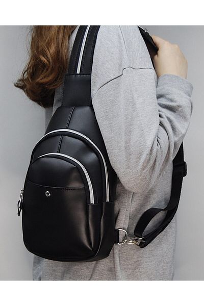 D'VERS Modawest Black Women's Backpack and Shoulder Bag