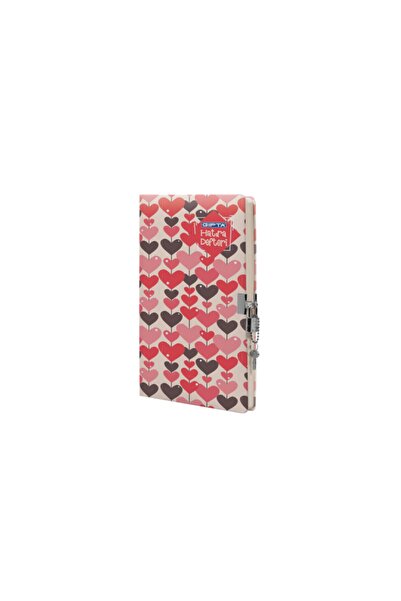 Gıpta Kilitli Ip Dikişli Kraft Kapak Hatıra Defteri 14x20cm 96 Yaprak (1 Adet...