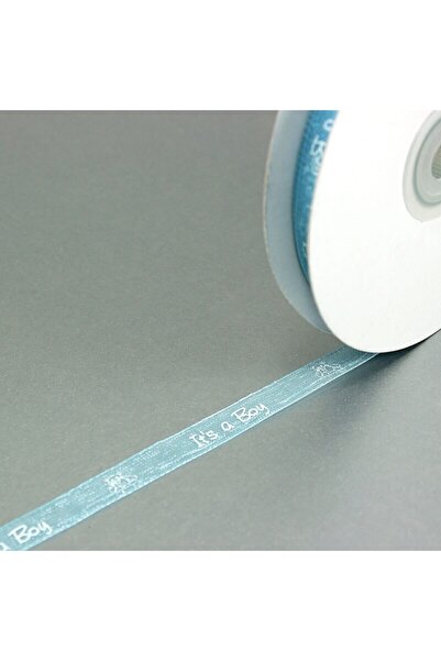 Süsle Baby Party Organze Kurdele, Boy / Girl - 1,0 Cm X 23 Mt - Renk Seçenekli -