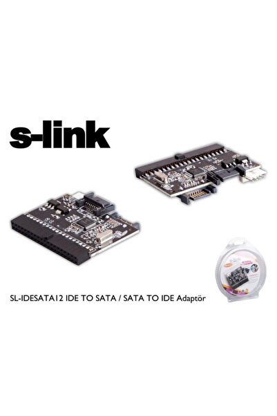 S-LINK Sl-ıdesata12 Ide To Sata / Sata To Ide Adaptör