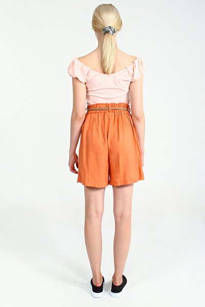 Collezione Powder Women's Black Sports Slim Short Sleeve T-Shirt