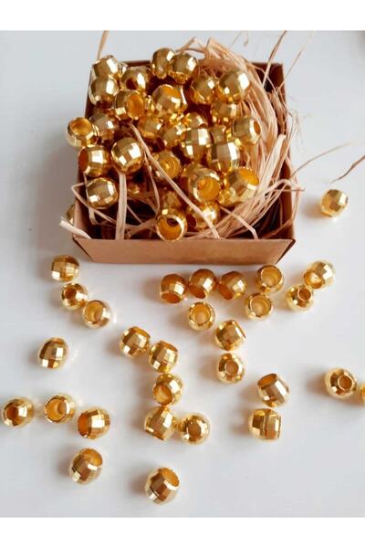 canan dizayn Μεταλλιζέ Χρυσό Κορδόνι Κωνικό 12,5 χιλ. 20 Τεμάχια