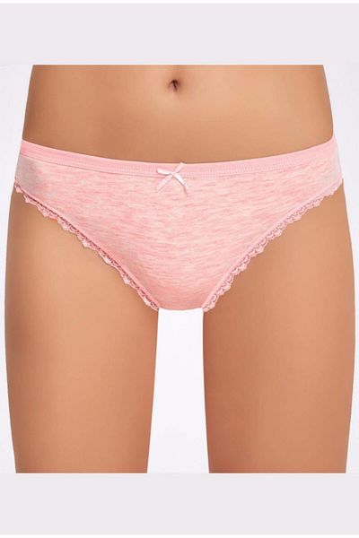 İLKE İÇ GİYİM Melange Lace Bikini Panties