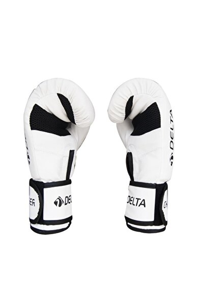 Delta Challenger Dura-Strong Beyaz-Siyah Boks Eldiveni