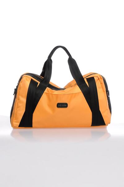 Fossil fscy 065308   حقيبة رياضية صفراء للجنسين وحقيبة يد