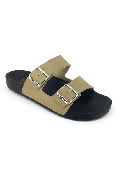 Ceyo Bahama-10 Comfort Men's Slippers - Camel Design
