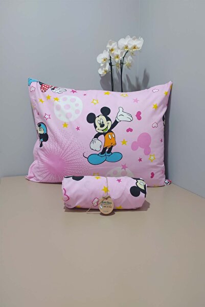 emin home34 Mickey Mouse Desen Lastikli Çarşaf Takımı