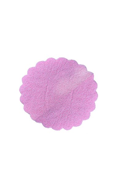 ELITETIME 25 Pieces Snowy Organza Tulle Open Pouch Pink (Diameter: 22 cm)