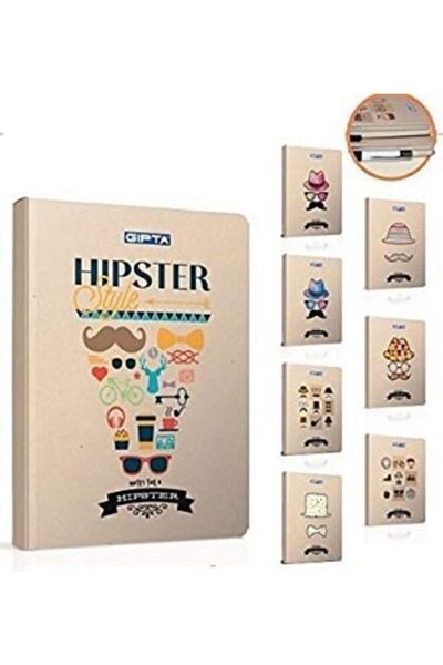 Gıpta دفتر ملاحظات مخطط منقط 13x21 سم 120 ورقة 3-2803000-2011