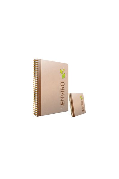 Gıpta Enviro غطاء صلب حلزوني مع فاصل 17x24 100 ورقة دفتر مربع