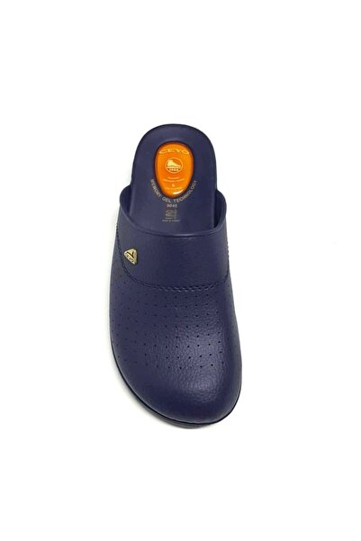 Ceyo 9846 Flex-1 Anatomik Jelli Lacivert Erkek Sabo Terlik