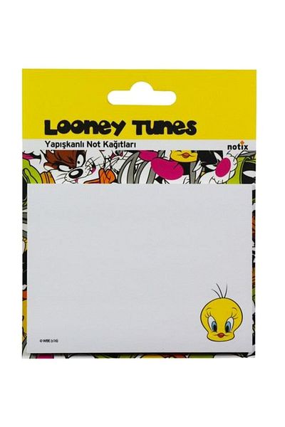 Umur Looney Tunes Patterned Notepad 50 Sheets 100x75