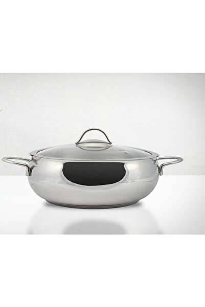 gülsan Küre Inox 26 Cm Kısa Çelik Tencere