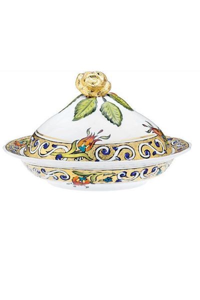 Kütahya Porselen Handmade Sugar Bowl Decoration No:1353824