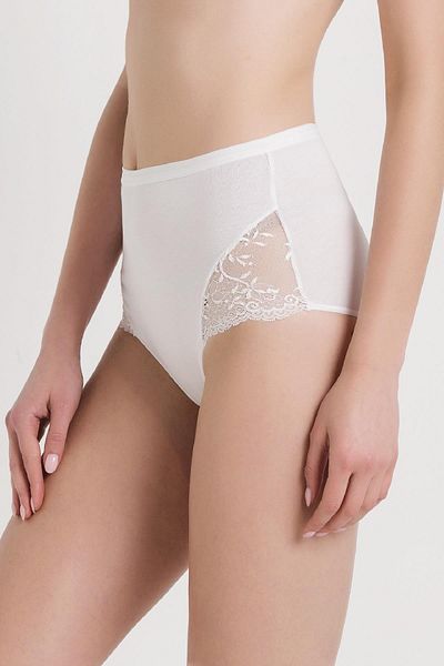 Magic Form Women's Cherry Wide Brim Combed Fabric Low Lace Regular Panties