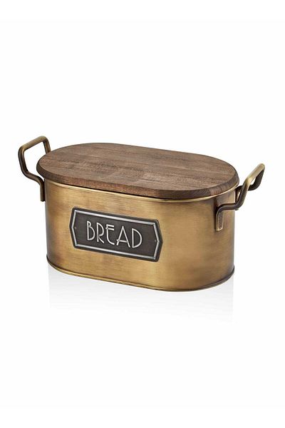 The Mia The Bread Storage Container Gold Glv0502