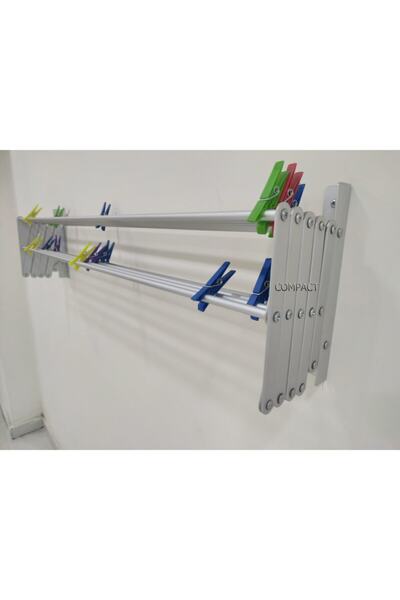 COMPACT Çamaşırlık 90 Cm 7 Askılı Modeli 6,30 Metre Askı Alanı