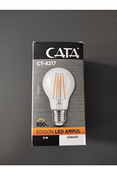 Cata 4 Adet Ct-4217 8w Flament Led Ampul
