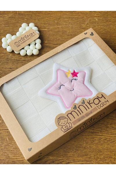 minik ay Star Knitwear Baby Blanket