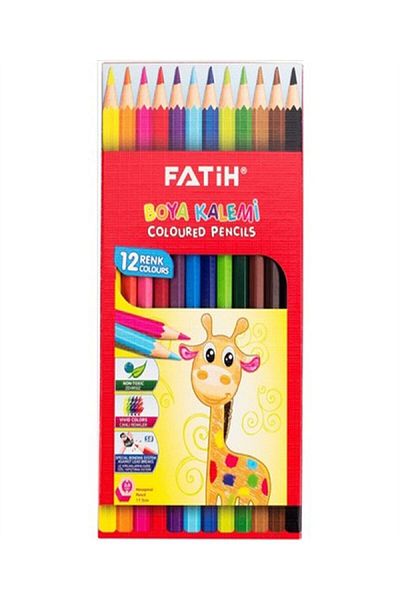 Fatih 12 Colors Full Size Dry Paint
