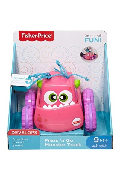 FISHER PRICE Fısher Prıce Sevimli Canavarlar Kamyonu Pembe /