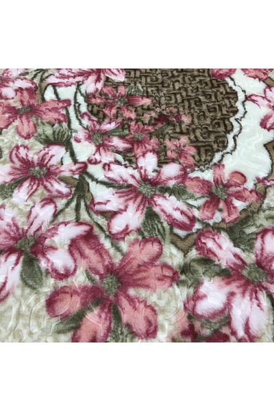 AKSU Mink Embossed Blanket Single