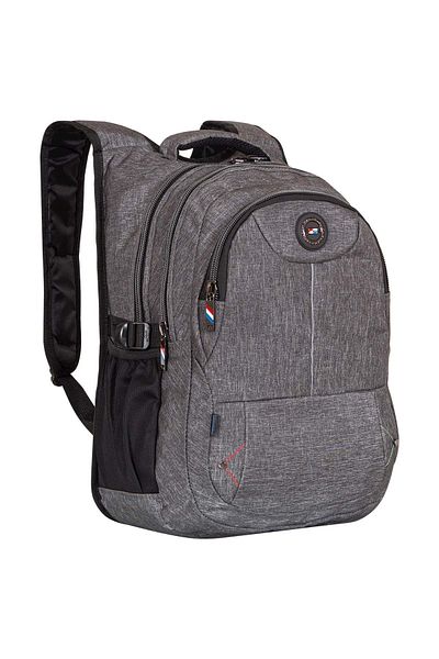 Relaxion 2237 Bat Backpack - Γκρι - Μονό Μέγεθος