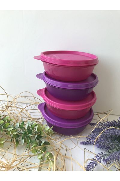 Tupperware Şekerkaplar 4-Piece Breakfast Set