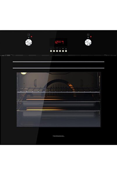 Termikel Ankastre Fırın Bo O6546 B - 11 Fonksiyonlu - 67 Litre - Cam Tasarım