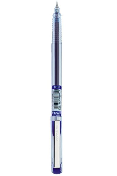 Pensan 6405 My-king Jel Tükenmez Kalem Metal Klipsli 0,5 Mm Mavi (12 Li Paket) Pe06405mavi
