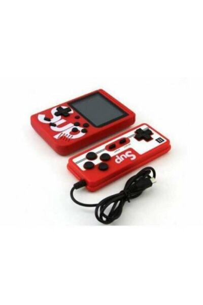 Gate Sup Taşınabilir Video Oyun Konsolu 3" 400 Oyunlu Mini Atari Gameboy 2 Oy...