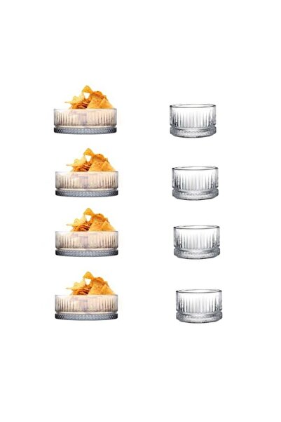 Paşabahçe 8 Parça Çerez Seti Elysia (4 Adet 510 Cc + 4 Adet 235 Cc Kase) 5300381