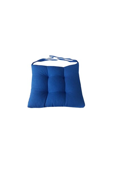 Fitsdekor Parlament Mavisi Sandalye Minderi 4 Adet Takım 38x38 Cm