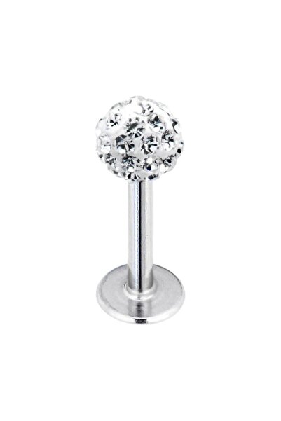 Vilma Aksesuar Cerrahi Çelik Kulak-dudak-tragus Piercing 8mm