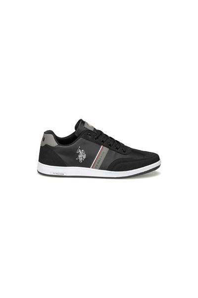 U.S. Polo Assn. KARES WT 9PR Black Men's Sneaker Shoes 100417978