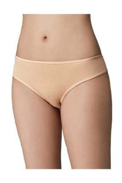 Q-EN 904 Women's White Bamboo Non-Marking 3-Piece Slip