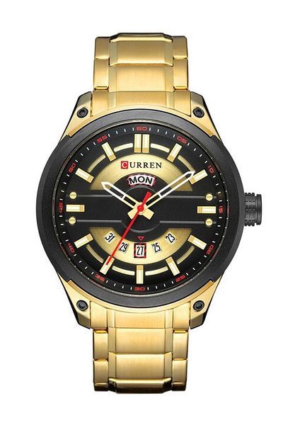 Curren 8319 Casual Calendar Steel Men's Wristwatch