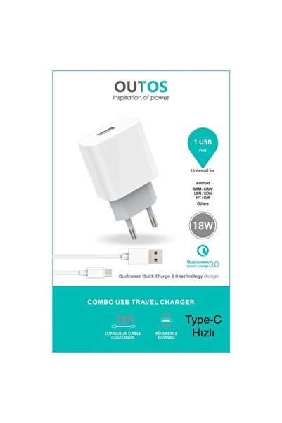 oneotech Outos Type-c Şarj Cihazı