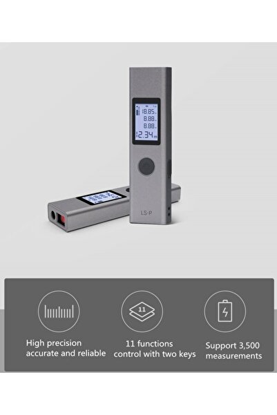 Xiaomi Atuman Lazermetre 40m Ls-p Yüksek Hassasiyetli Ölçüm