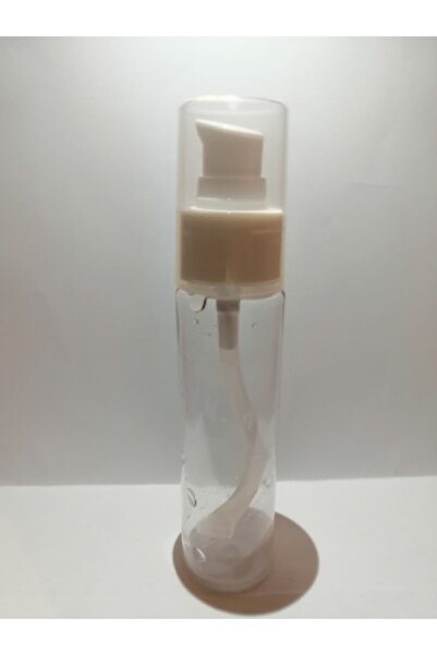 ziylan 60ml Şeffaf Plastik Şişe+serum Pompalı,boş Şişe,medikal Şişe,50 Adet