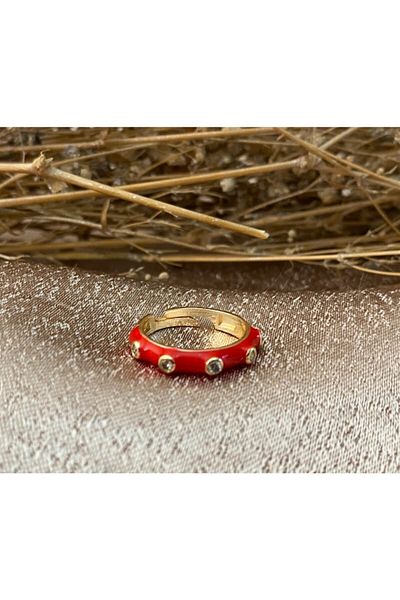 Markiz Takı Red Ring - Adjustable
