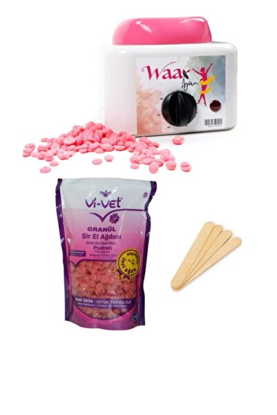 Vi-vet Vivet 250 Gr Inci Boncuk Ağda Hass.cilt+ağda Makinesi 3lü Set