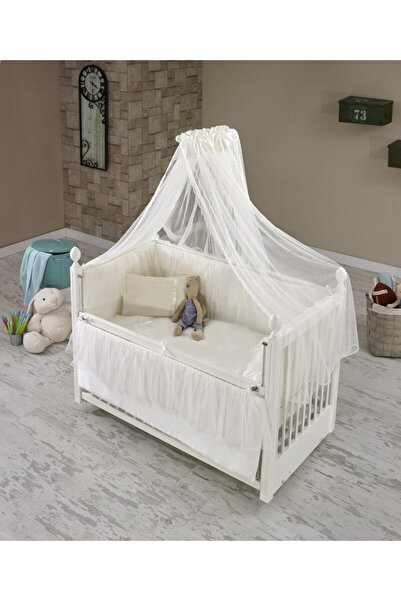 Meltem Smart Kral Sallanır Ahşap Anne Yanı Beşik - 60x120