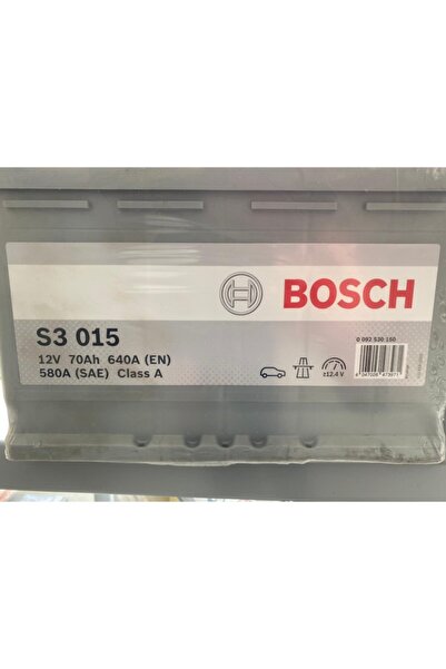 Bosch S3 70ah Düz (74ah Muadili) 640en
