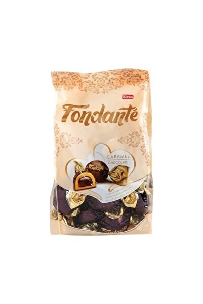 Elvan Fondante Çikolata Kaplı Karamel Toffee - 1 Kg